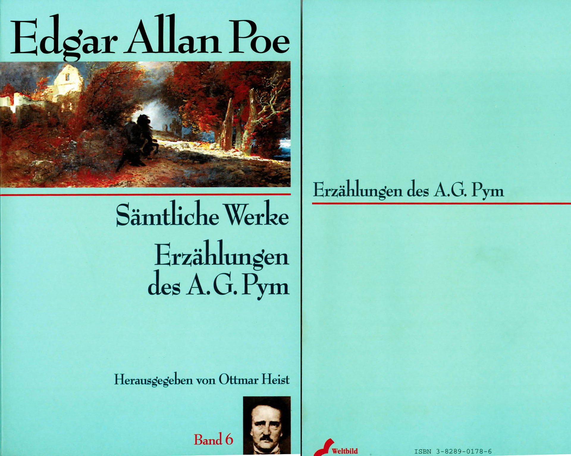 Edgar Allan Poe - Sämtliche Werke - Erzählungen des A. G. Pym 6 - Poe, Edagar Allan